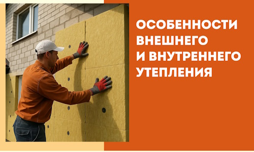Какие особенности внешнего и внутреннего утепления в Шумерле