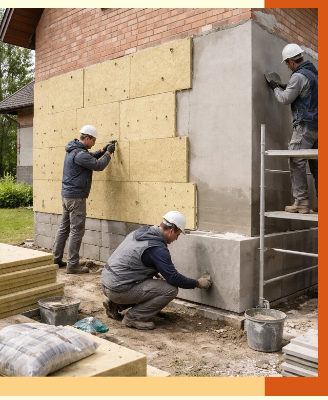 Утепление частного дома в Шумерле под ключ от 8147 руб/м2 — недорого | ТепломастерШмр