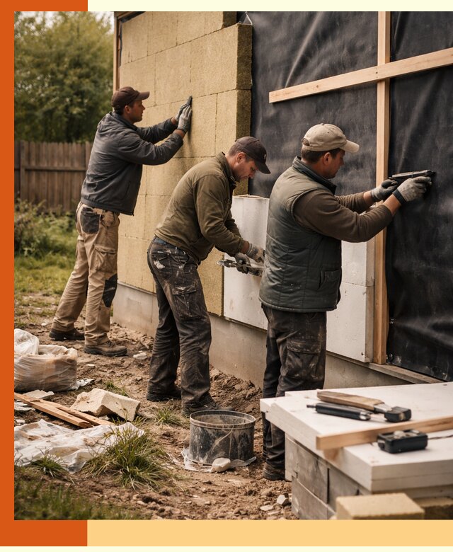 Утепление дачного дома под ключ в Шумерле