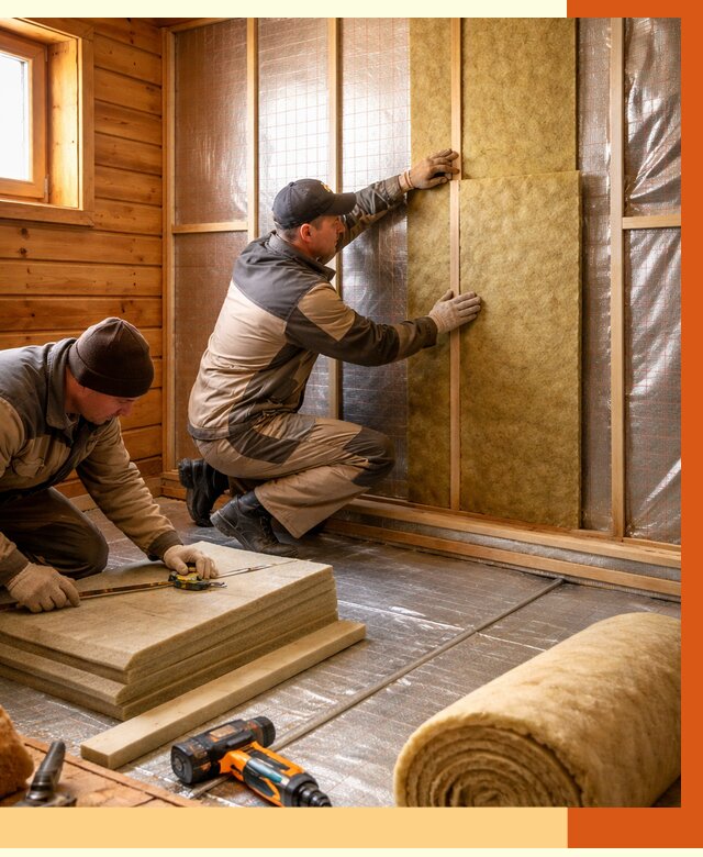 Утепление бани изнутри в Шумерле под ключ от 4562 руб./м² | ТепломастерШмр