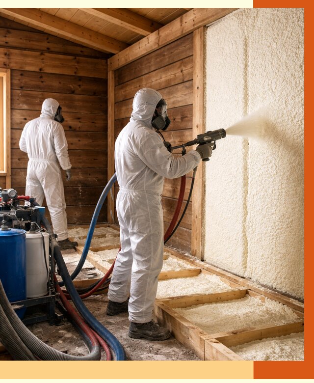 Утепление бани ппу в Шумерле под ключ от 4562 руб./м2 | ТепломастерШмр - напыление и монтаж ппу