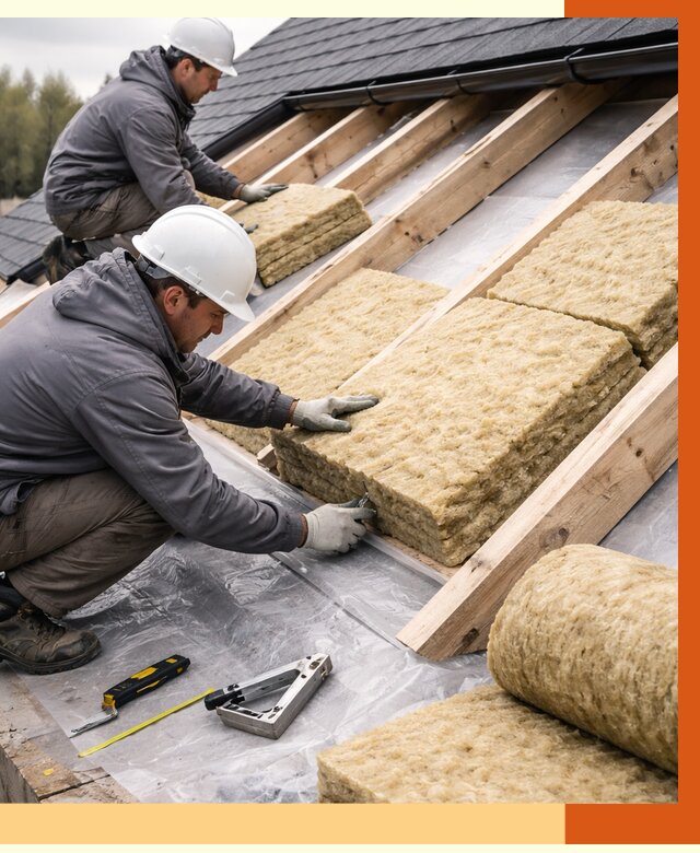 Утепление крыши в Шумерле от 2010 руб./м2 — комплексное утепление кровли | ТепломастерШмр