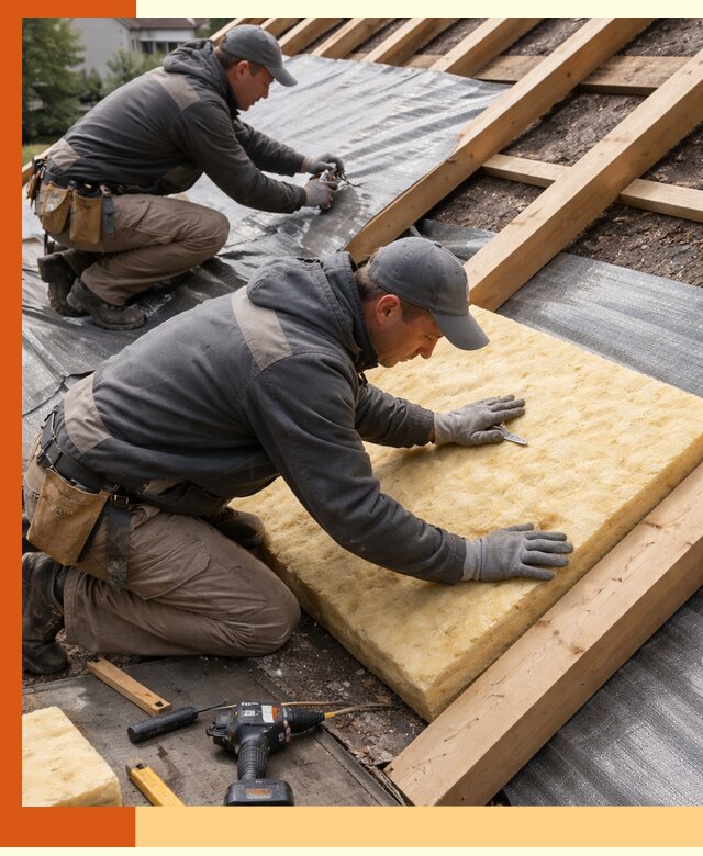 Профессиональное утепление крыши в Шумерле качественно и надежно