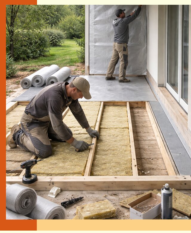 Утепление террасы в Шумерле — тепло и защита круглогодично