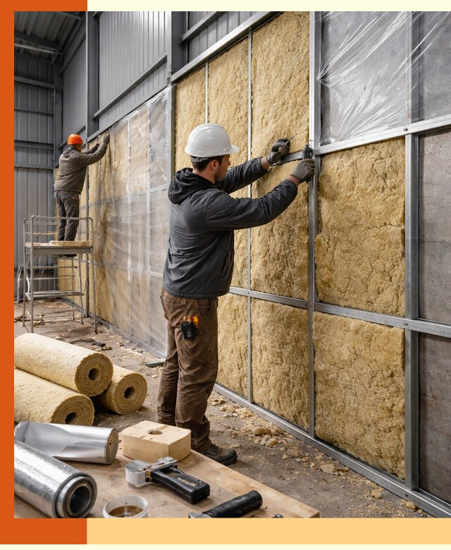 Утепление ангара в Шумерле — профессиональная теплоизоляция помещений