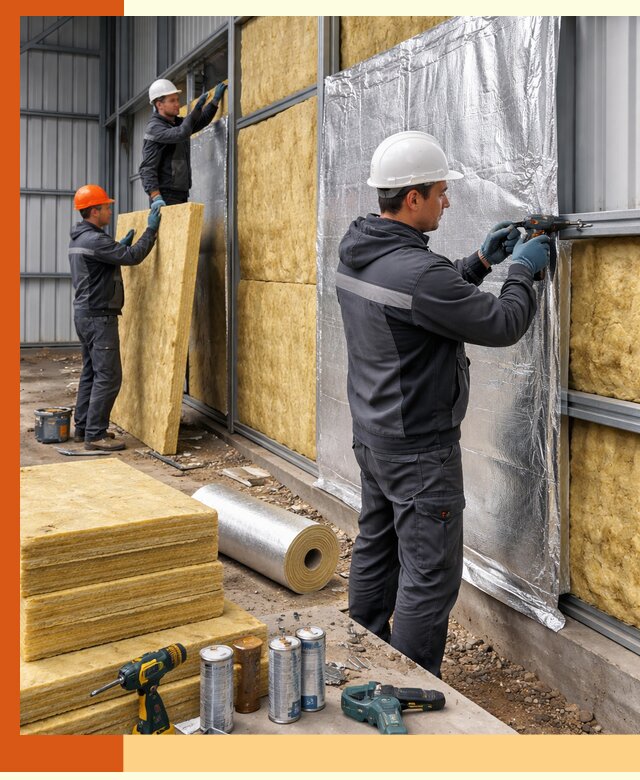 Утепление металлического ангара профессионально в Шумерле