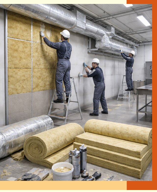 Утепление пищевого цеха в Шумерле от 13579 руб./м² — комплексно под ключ | ТепломастерШмр