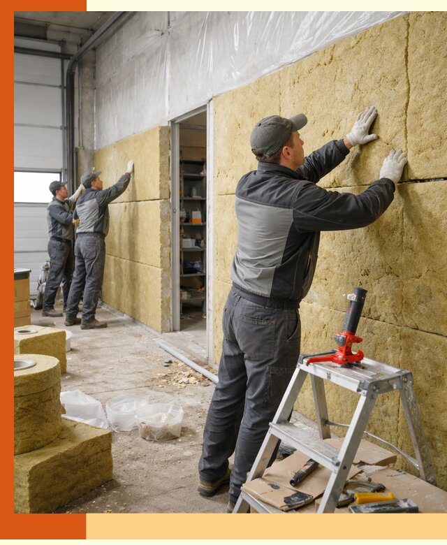 Утепление автосервиса и мастерских в Шумерле качественно и надёжно