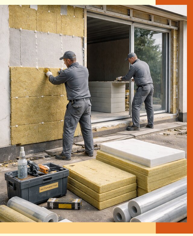 Утепление торгового павильона в Шумерле от 15751 руб./м² под ключ | ТепломастерШмр