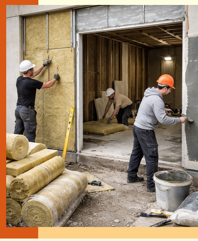 Утепление торгового павильона в Шумерле — качественно и энергоэффективно