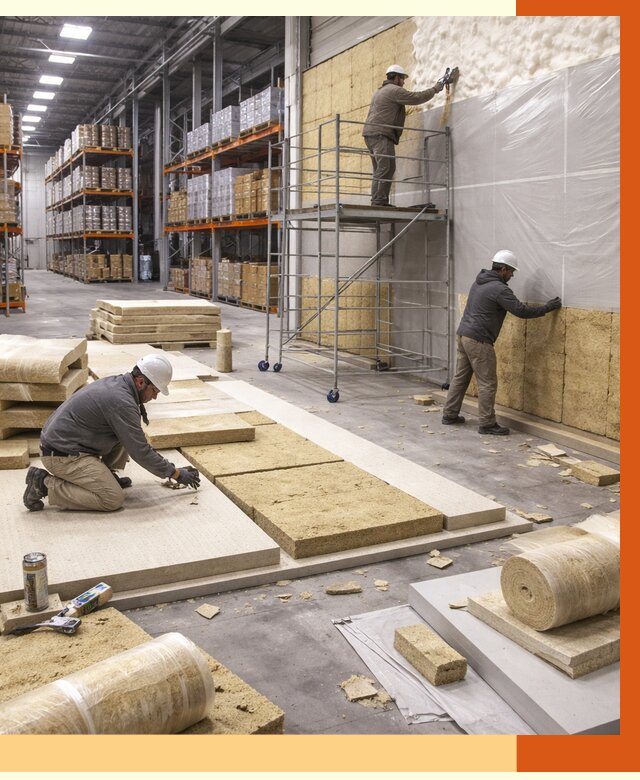 Утепление складского терминала в Шумерле от 8147 руб./м² под ключ | ТепломастерШмр