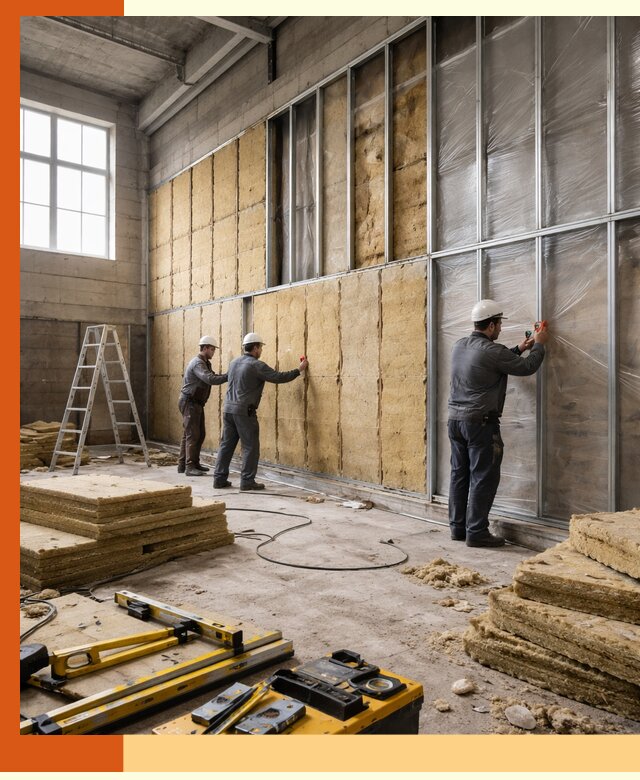 Утепление спортивного зала в Шумерле качественно и недорого