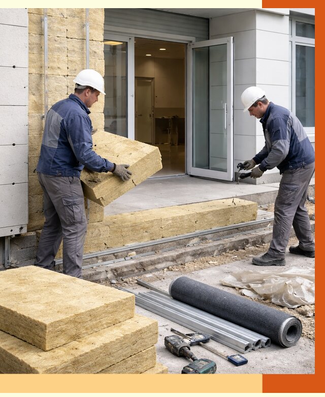 Утепление медицинского центра в Шумерле под ключ от 13579 руб./м² | ТепломастерШмр