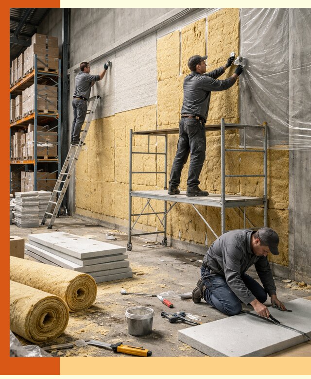 Утепление холодного склада под ключ в Шумерле