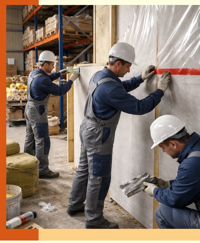 Утепление теплого склада под ключ в Шумерле