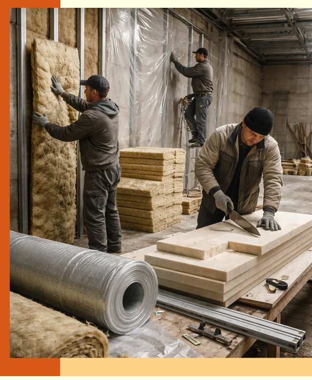 Утепление торгового склада в Шумерле с энергоэффективными решениями