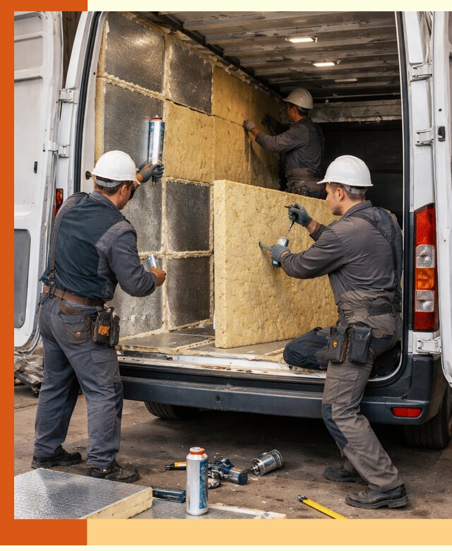 Утепление фургона-рефрижератора в Шумерле для сохранения температуры