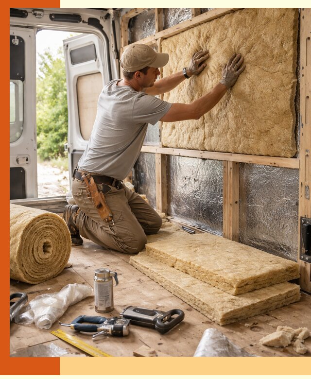 Утепление кемпера под ключ в Шумерле с гарантией качества