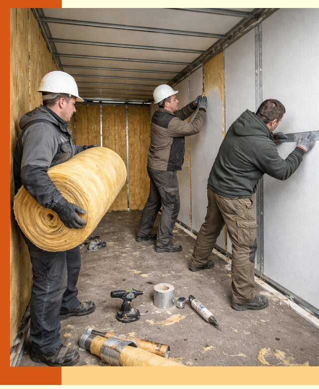 Утепление рефрижераторного контейнера в Шумерле профессионально и надежно