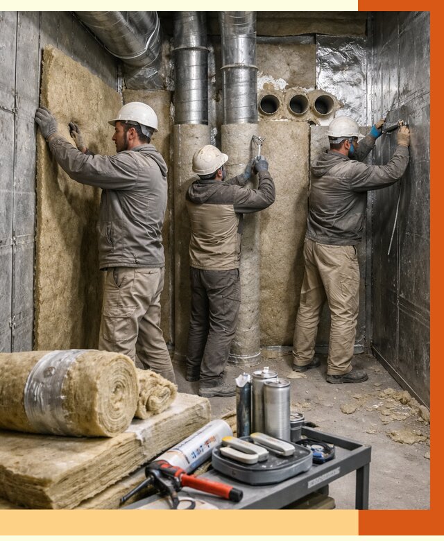 Утепление венткамеры в Шумерле под ключ от 1575 руб. — профессионально | ТепломастерШмр