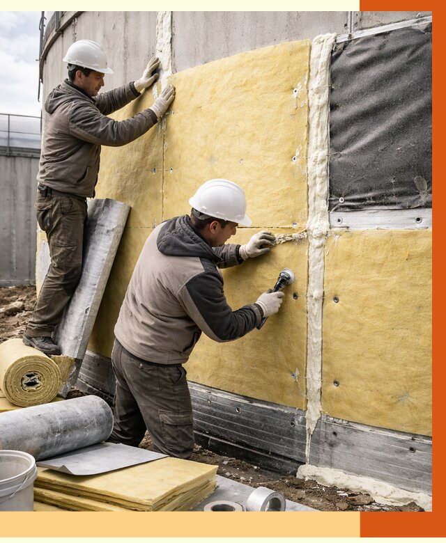 Утепление резервуара в Шумерле от 29873 руб/м2 — монтаж ППУ и комплекс под ключ | ТепломастерШмр