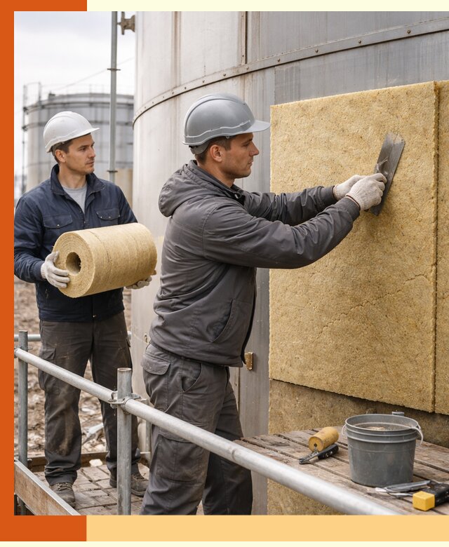 Профессиональное утепление резервуара и теплоизоляция в Шумерле