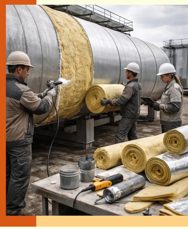 Утепление цистерны в Шумерле — утеплители и монтаж под ключ
