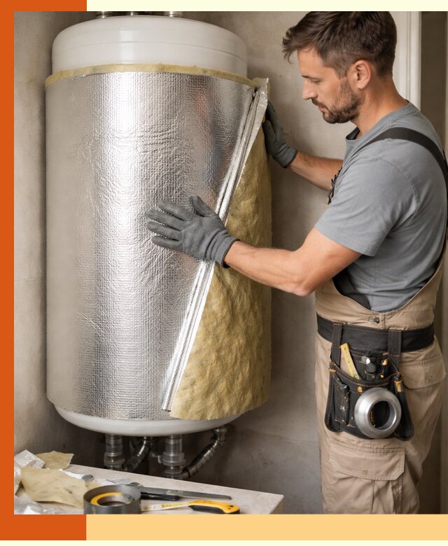 Утепление бойлера в Шумерле для снижения теплопотерь и экономии энергии