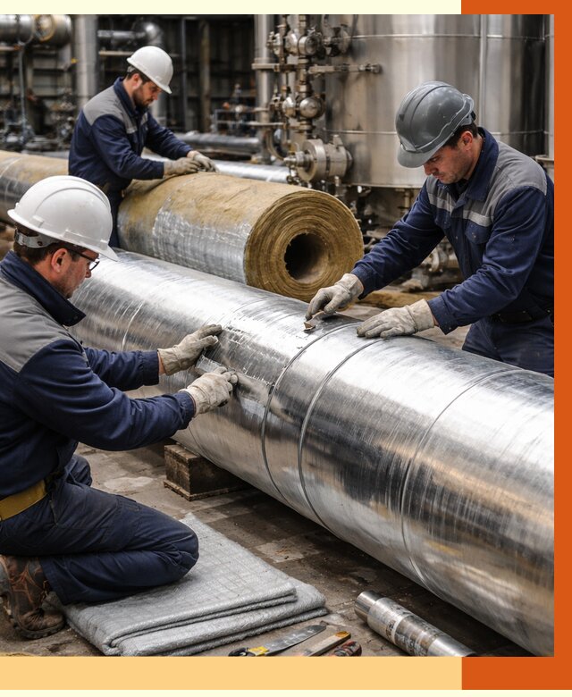 Утепление технологического оборудования в Шумерле от 4562 руб. за м2 | ТепломастерШмр