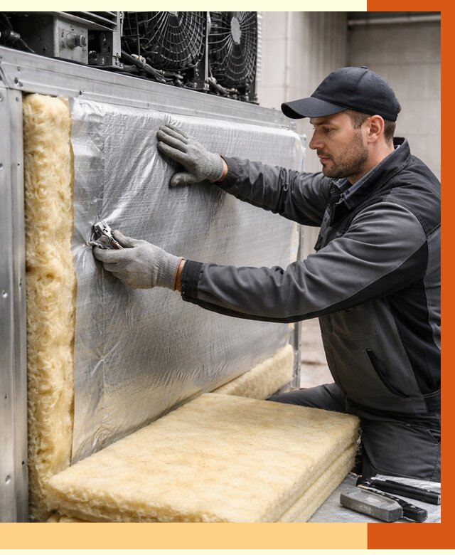 Утепление холодильного агрегата в Шумерле от 9234 руб. под ключ | ТепломастерШмр