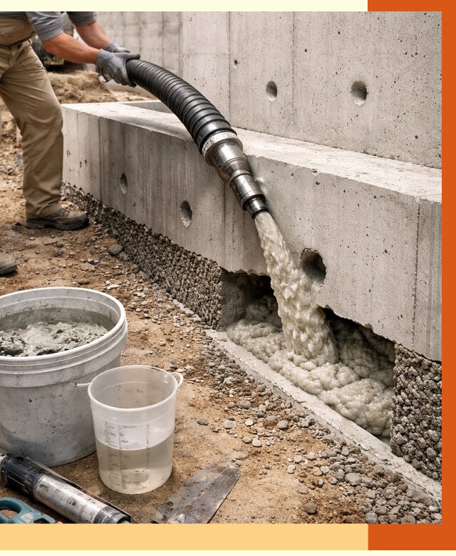 Заполнение полостей фундамента в Шумерле от 7387 руб. под ключ | ТепломастерШмр