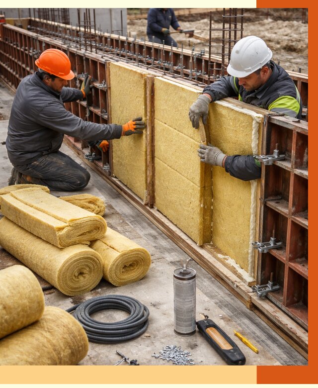 Теплоизоляция опалубки в Шумерле от 7821 руб. за м2 — услуги и монтаж | ТепломастерШмр