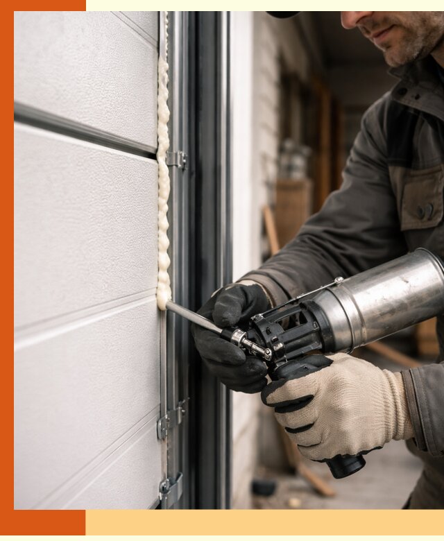 Заполнение пустот ворот в Шумерле профессионально и герметично