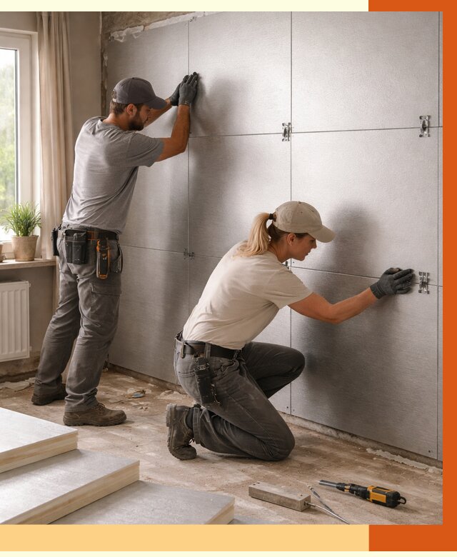 Утепление PIR панелями в Шумерле от 4562 руб. под ключ | ТепломастерШмр