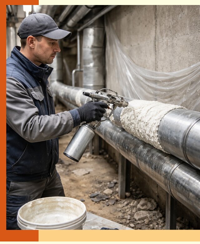 Утепление труб жидкой теплоизоляцией в Шумерле