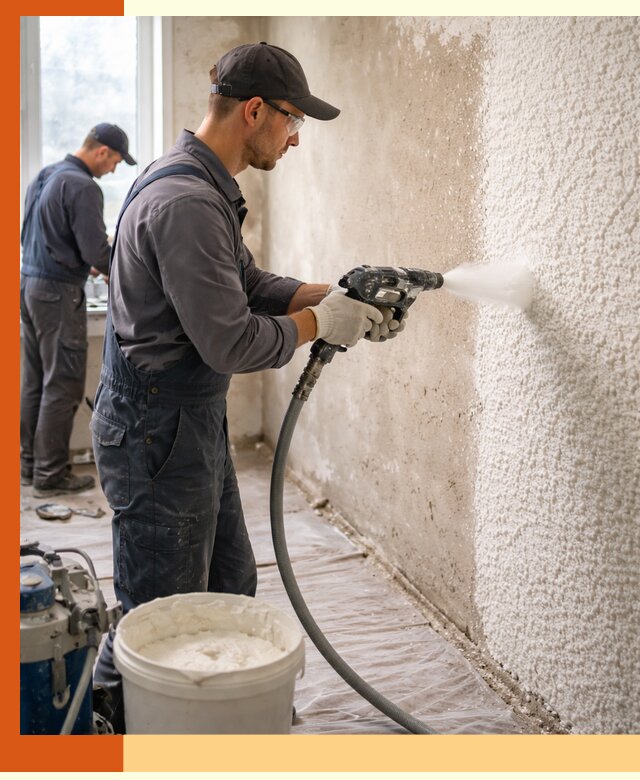 Утепление стен жидкой теплоизоляцией в Шумерле для квартир и домов