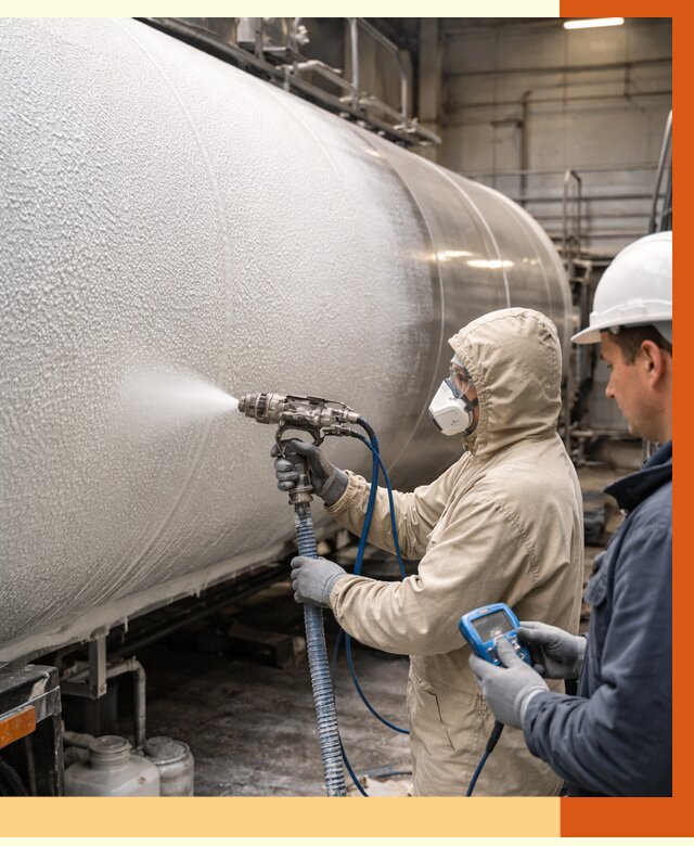 Утепление автоцистерны жидкой теплоизоляцией в Шумерле от 15751 руб. под ключ | ТепломастерШмр