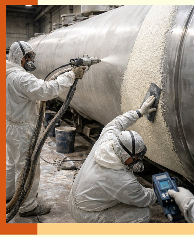 Утепление автоцистерн жидкой теплоизоляцией в Шумерле