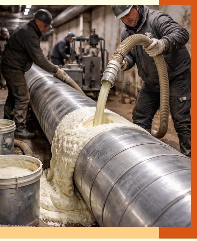 Утепление теплотрассы жидкой теплоизоляцией в Шумерле от 4562 руб. | ТепломастерШмр