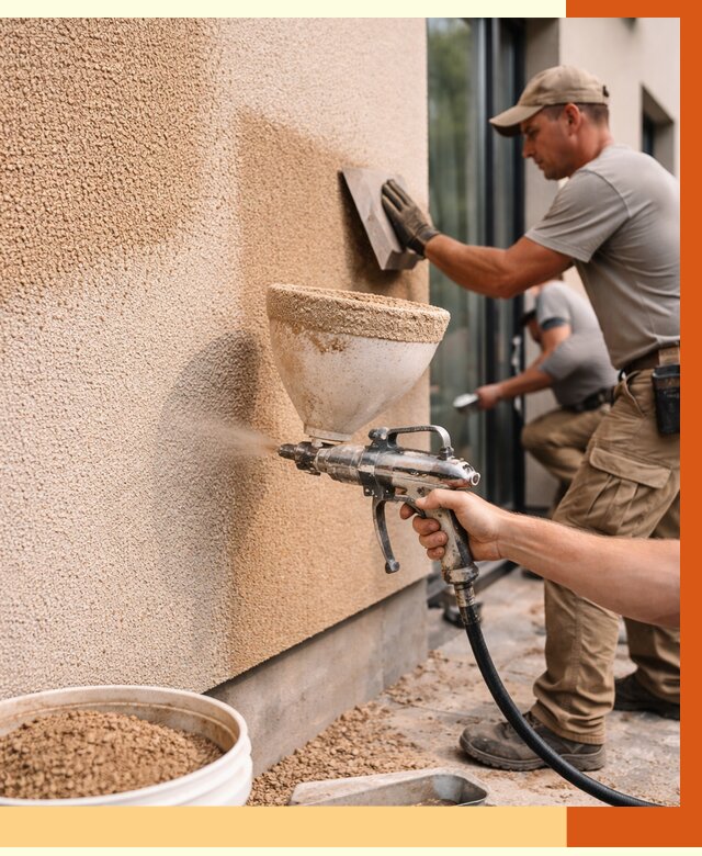 Утепление фасада жидкой пробкой в Шумерле от 5214 руб./м² под ключ | ТепломастерШмр