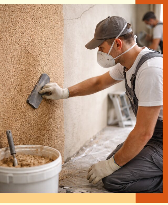 Утепление стен жидкой пробкой в Шумерле от 1792 руб./м2 — ТепломастерШмр под ключ