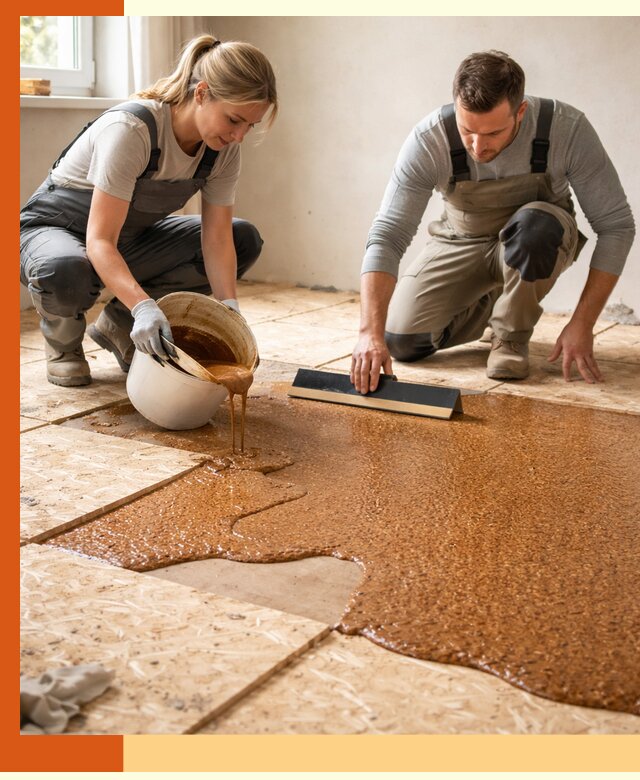 Утепление пола жидкой пробкой в Шумерле для квартир и домов