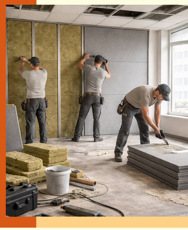 Профессиональная шумоизоляция офисов в Шумерле для комфорта сотрудников