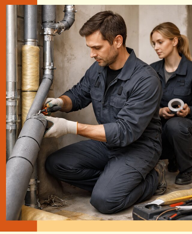 Шумоизоляция труб в Шумерле: профессиональная звукоизоляция под ключ