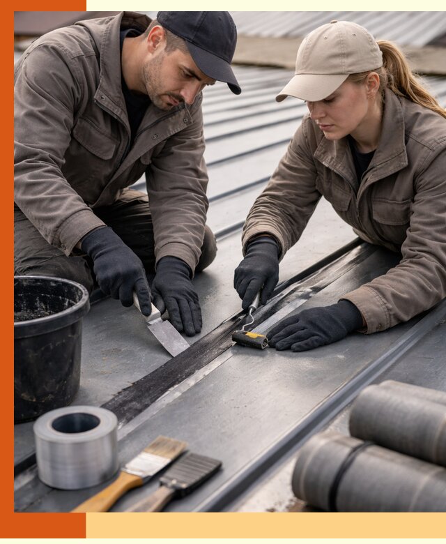 Гидроизоляция фальцевой кровли в Шумерле качественно и надежно