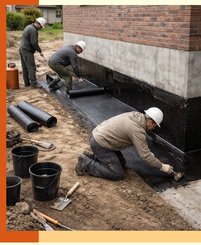 Гидроизоляция фундамента в Шумерле: надежная защита строений