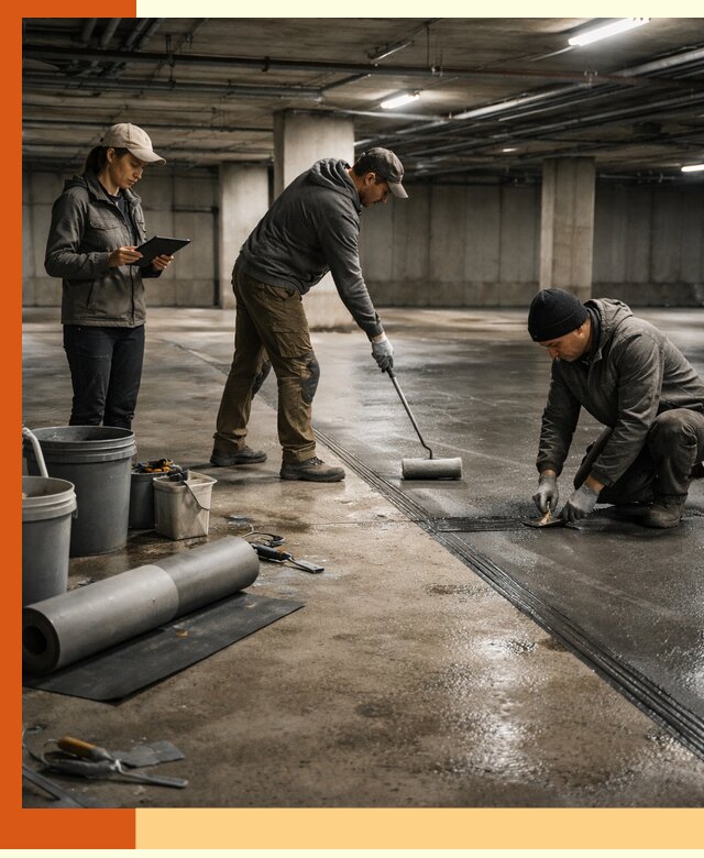 Гидроизоляция паркинга в Шумерле: качественная защита зданий