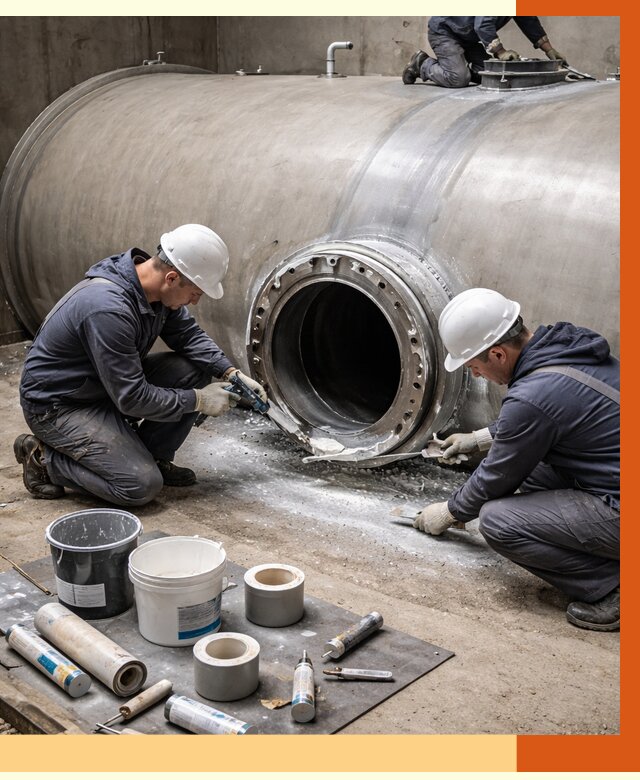 Гидроизоляция резервуара с топливом в Шумерле от 81473 руб. под ключ | ТепломастерШмр