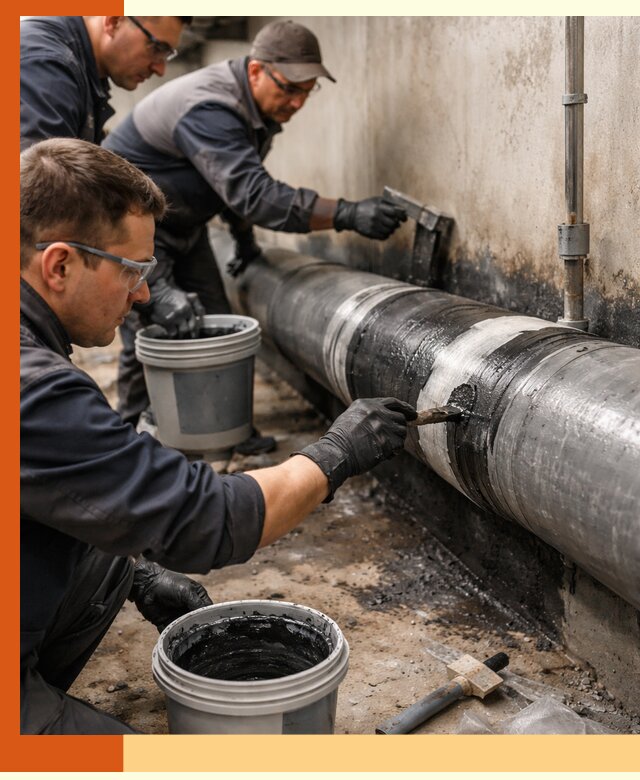 Гидроизоляция труб в Шумерле — защита и герметизация коммуникаций