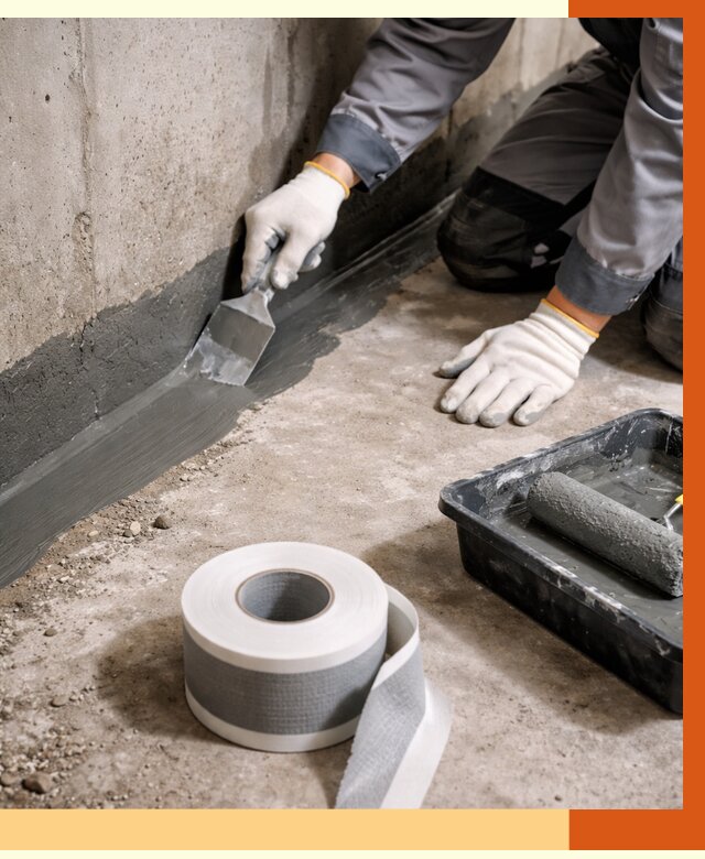 Гидроизоляция швов и герметизация стыков в Шумерле от 1358 руб. | ТепломастерШмр